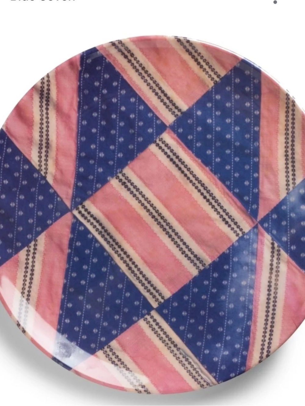 Siren Song Melamine Dinner Plate Set of 4 Dakota Pattern